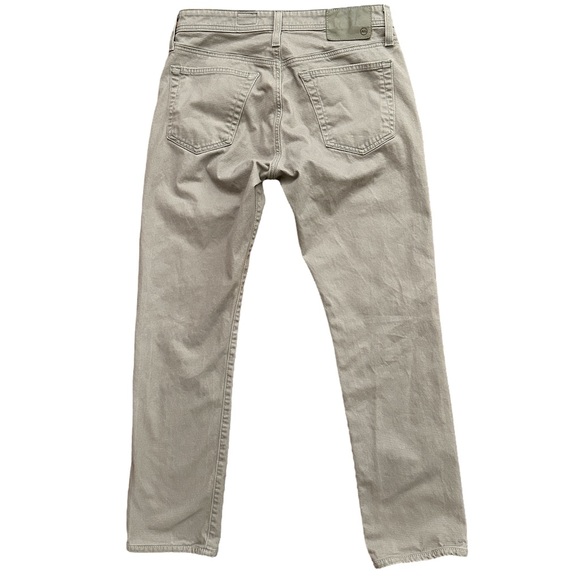 Adriano Goldschmied AG Pants Mens 30x32 Everett Slim Straight Stretch Gray - Picture 2 of 6